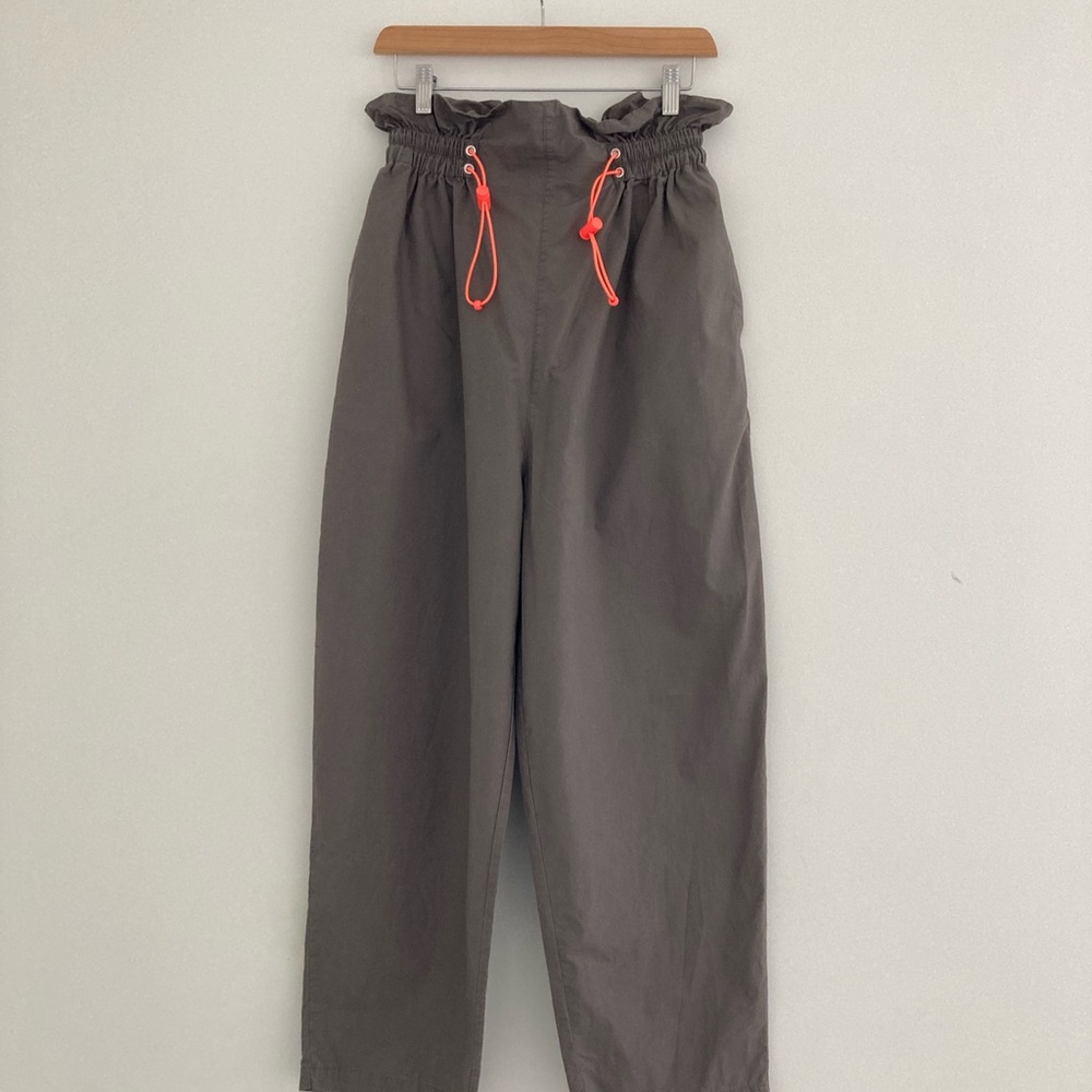ASOS Paper Bag Pants - Size 10, greige. - Picture 2 of 10